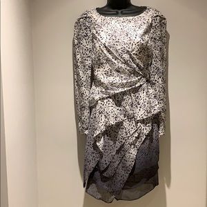 Cynthia Steffe Silk Print Dress